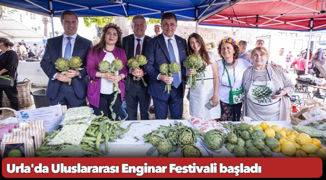 Urla&#039;da Uluslararası Enginar Festivali başladı