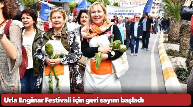 Urla Enginar Festivali için geri sayım başladı
