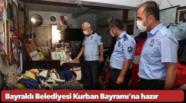 Bayraklı Belediyesi Kurban Bayramı’na hazır