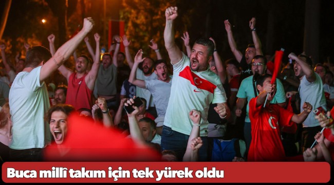 Buca millî takım için tek yürek oldu