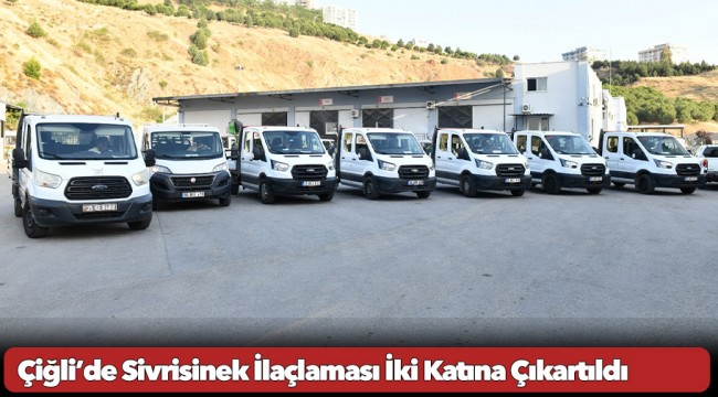 Çiğli’de Sivrisinek İlaçlaması İki Katına Çıkartıldı