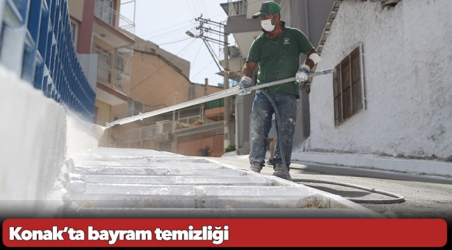 Konak’ta bayram temizliği