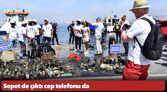 Sepet de çıktı cep telefonu da