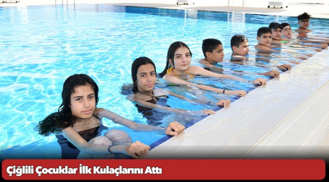 Çiğlili Çocuklar İlk Kulaçlarını Attı