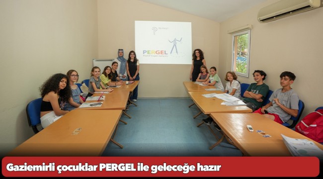 Gaziemirli çocuklar PERGEL ile geleceğe hazır
