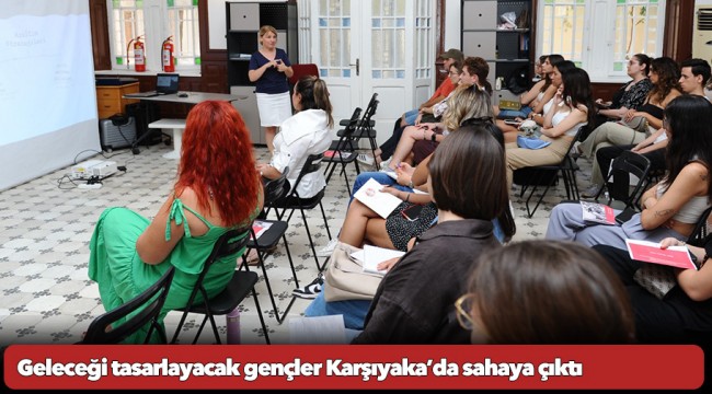Geleceği tasarlayacak gençler Karşıyaka’da sahaya çıktı