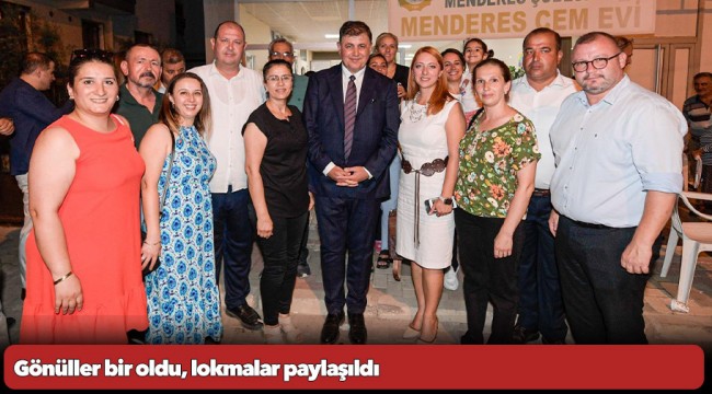 Gönüller bir oldu, lokmalar paylaşıldı