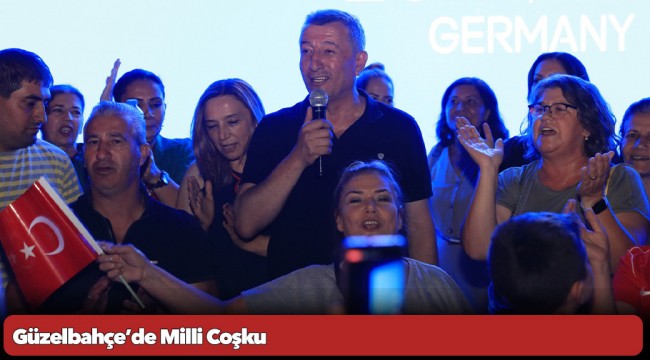 Güzelbahçe’de Milli Coşku