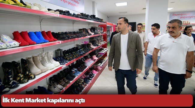 İlk Kent Market kapılarını açtı
