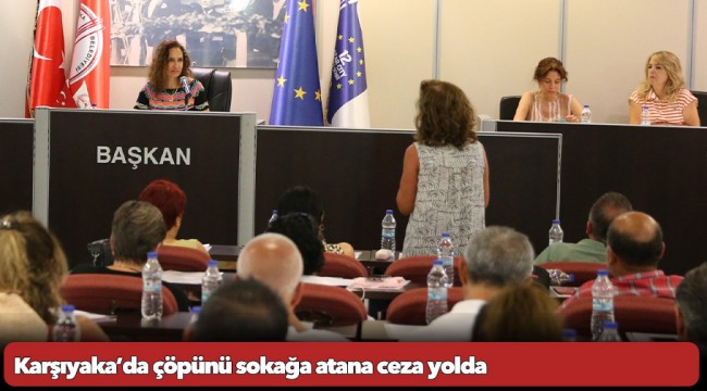 Karşıyaka’da çöpünü sokağa atana ceza yolda