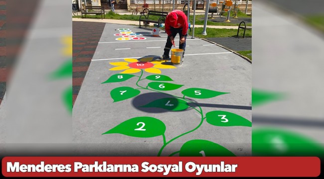 Menderes Parklarına Sosyal Oyunlar