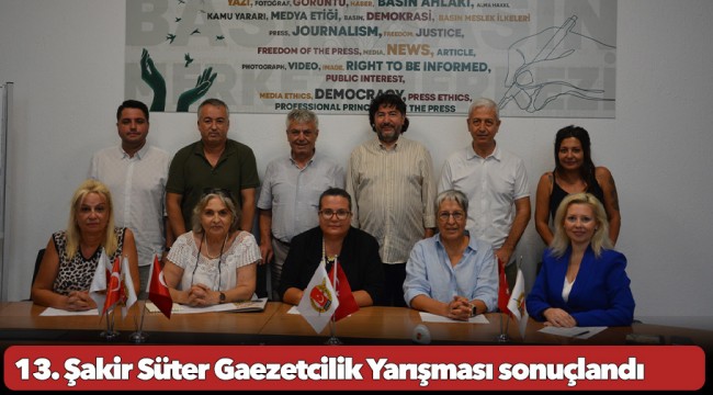 13. Şakir Süter Gaezetcilik Yarışması sonuçlandı