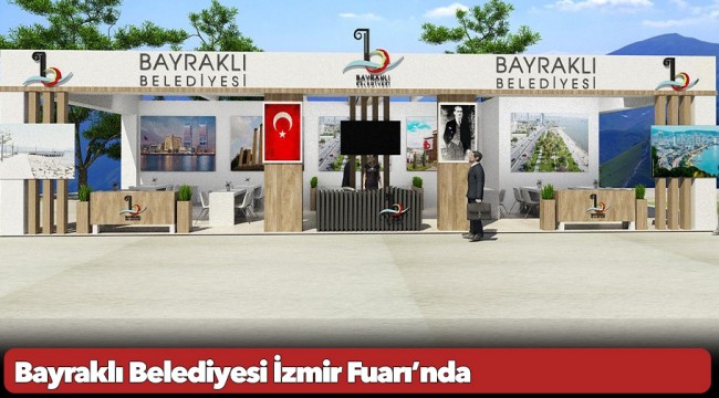 Bayraklı Belediyesi İzmir Fuarı’nda