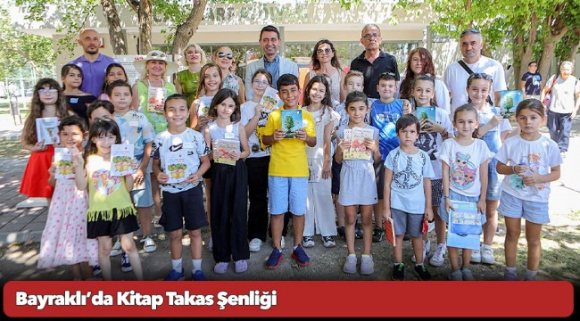 Bayraklı’da Kitap Takas Şenliği