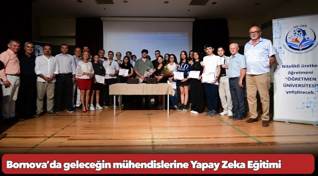 Bornova’da geleceğin mühendislerine Yapay Zeka Eğitimi
