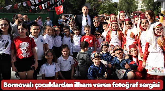 Bornovalı çocuklardan ilham veren fotoğraf sergisi