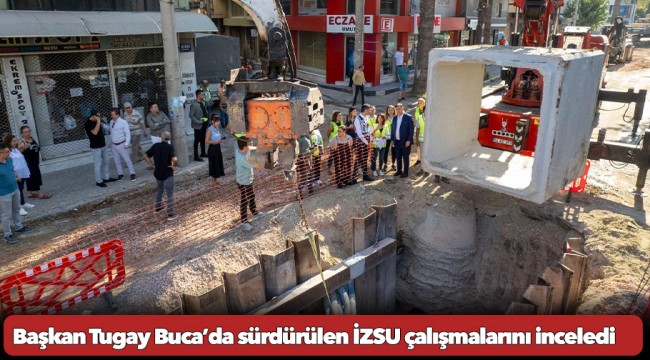 Buca’da su baskınlarının önüne geçilecek