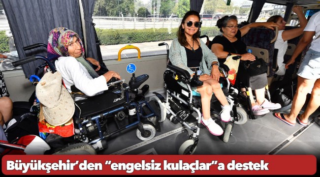 Büyükşehir’den “engelsiz kulaçlar”a destek
