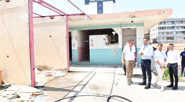 Çiğli’de Kaçak Yapının Yerine Yol ve Park