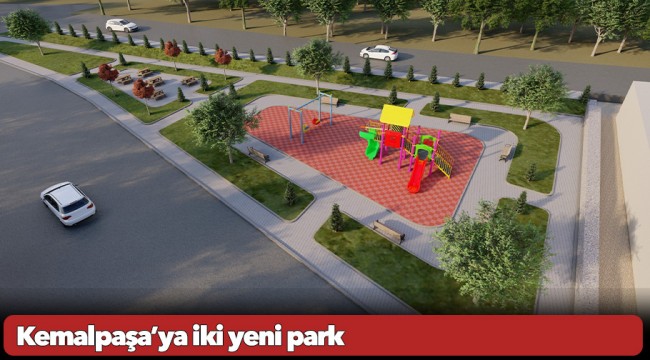 Kemalpaşa’ya iki yeni park