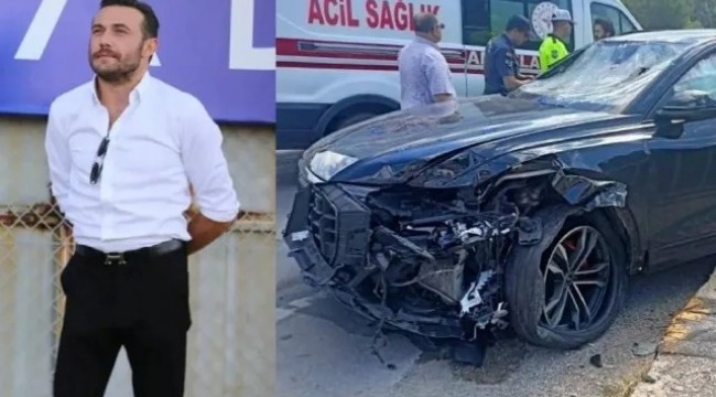 Sivasspor Asbaşkanı İsmail Yıldız kaza geçirdi