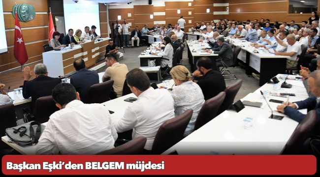 Başkan Eşki’den BELGEM müjdesi