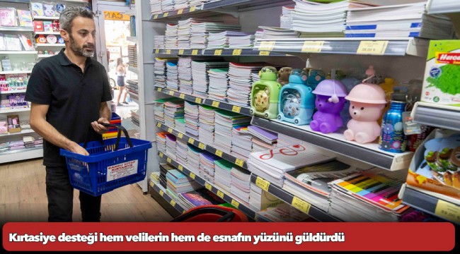 Başkan Tugay sözünü tuttu 14 bin öğrenci için 35 milyonluk destek sağlandı