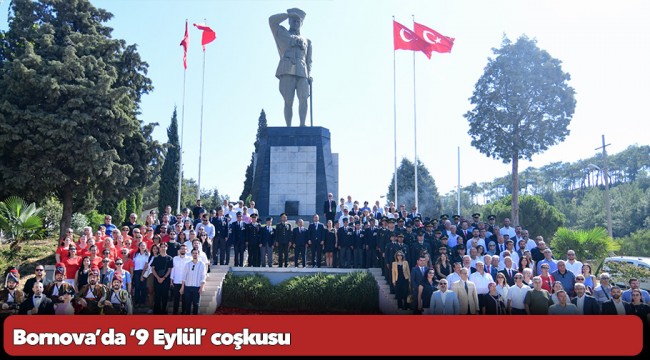 Bornova'da '9 Eylül' coşkusu