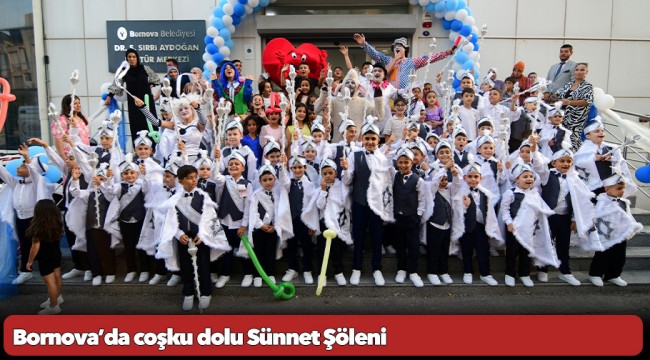 Bornova’da coşku dolu Sünnet Şöleni