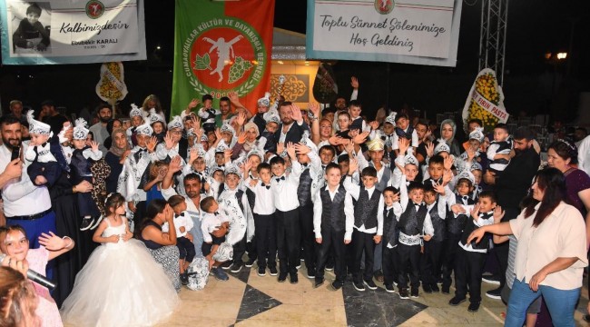 Cumaovalılar Kültür ve Dayanışma Derneği'nden 59 Çocuğa Sünnet Şöleni