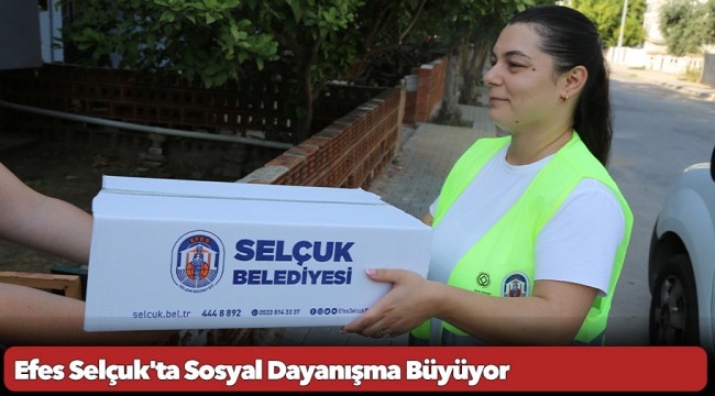 Efes Selçuk&#039;ta Sosyal Dayanışma Büyüyor: Başkan Sengel&#039;den Beslenme Çantası Çağrısı
