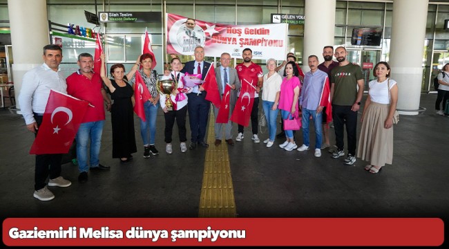 Gaziemirli Melisa dünya şampiyonu
