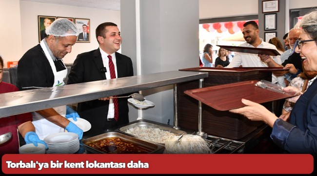 Torbalı'ya bir kent lokantası daha