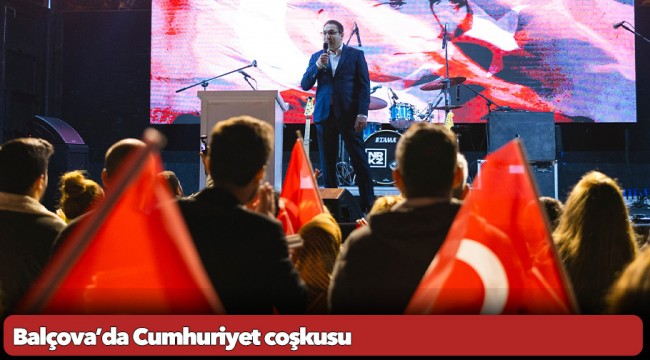 Balçova’da Cumhuriyet coşkusu