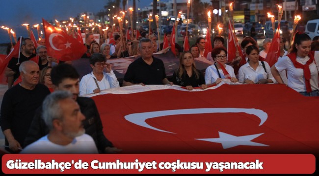Güzelbahçe&#039;de Cumhuriyet coşkusu yaşanacak