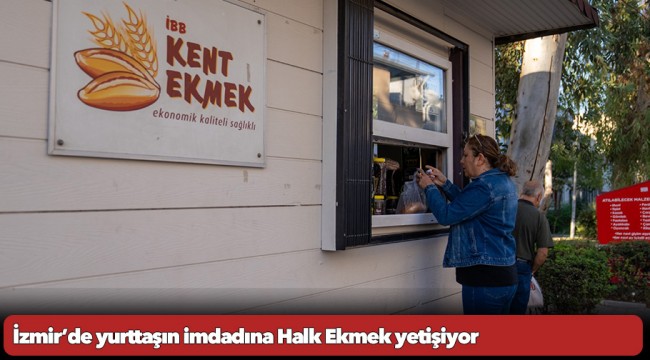 İzmir’de yurttaşın imdadına Halk Ekmek yetişiyor