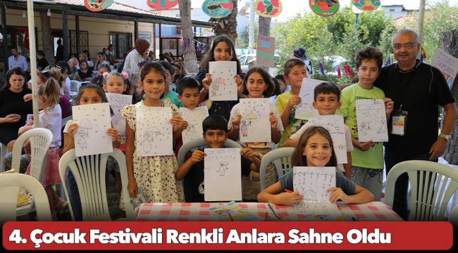 Seferihisar'da Su ve Gelecek Buluştu:  4. Çocuk Festivali Renkli Anlara Sahne Oldu