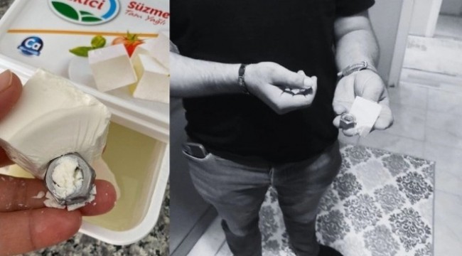 Ünlü peynir markasının ürününden metal somun çıktı!