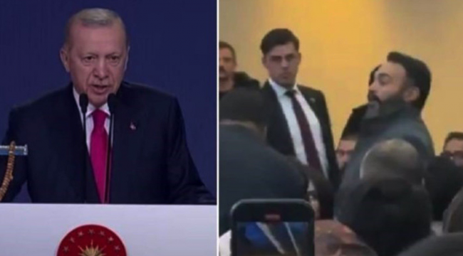 Cumhurbaşkanı Erdoğan&#039;a yapılan İsrail protestoları sinirleri gerdi: &#039;Olay soruşturuluyor&#039;