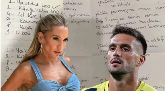Instagram fenomeni Canan Çetin&#039;den Dusan Tadic&#039;e bağlama büyüsü: Defterinde fotoğrafları ortaya çıktı