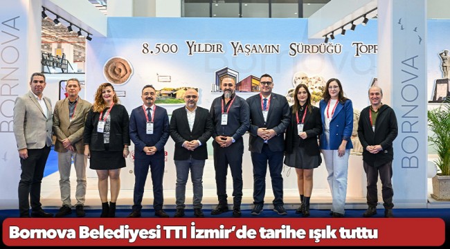 Bornova Belediyesi TTI İzmir’de tarihe ışık tuttu