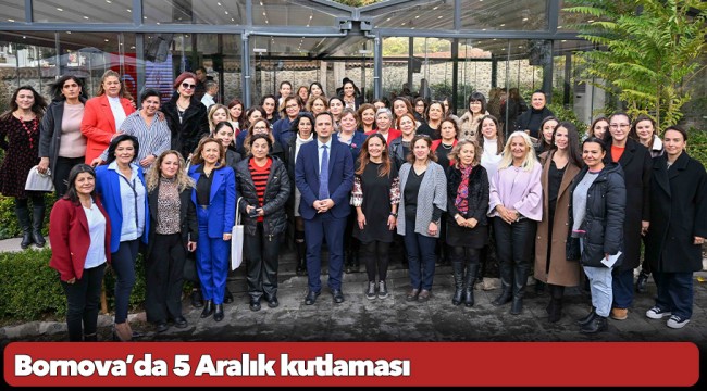 Bornova’da 5 Aralık kutlaması