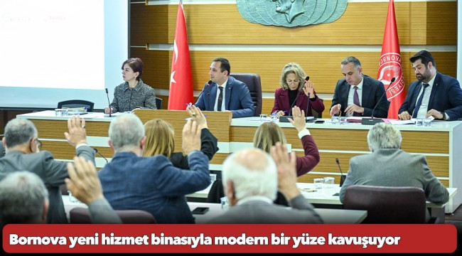 Bornova yeni hizmet binasıyla modern bir yüze kavuşuyor