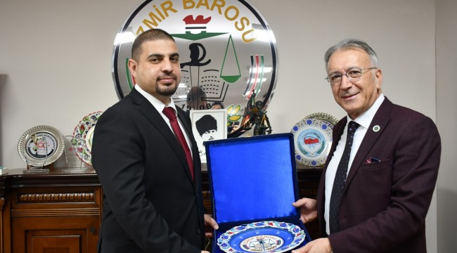 İzmir Barosu ve Filistin Barosu Arasında İşbirliği Protokolü İmzalandı