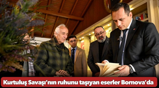 Kurtuluş Savaşı’nın ruhunu taşıyan eserler Bornova’da