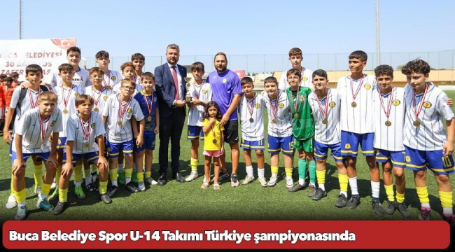 Buca Belediye Spor U-14 Takımı Türkiye şampiyonasında