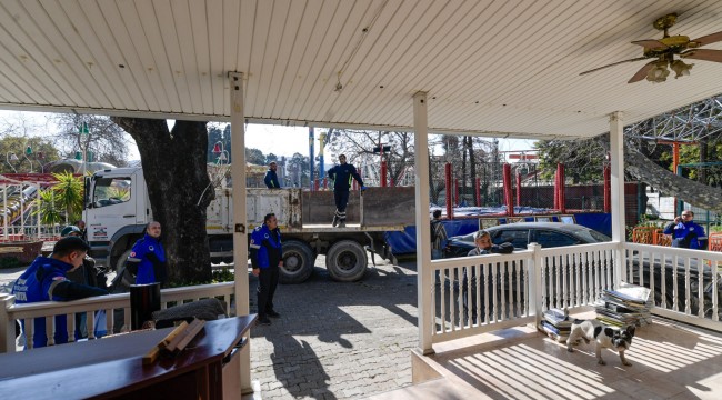 Kültürpark’ta lunaparkın yerine yeşil alan