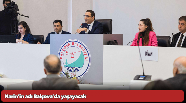 Narin’in adı Balçova’da yaşayacak