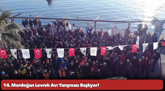 14. Mordoğan Levrek Avı Yarışması Başlıyor!