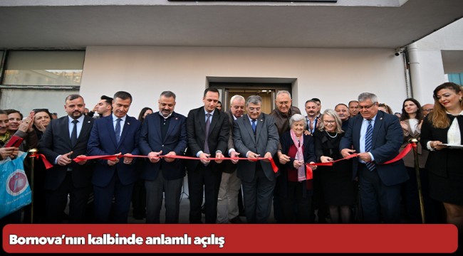 Bornova’nın kalbinde anlamlı açılış